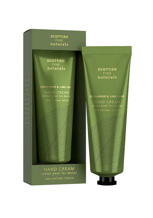 Scottish Fine Soaps - Scottish Fine Naturals Coriander & Lime Leaf Hand Cream 75ml