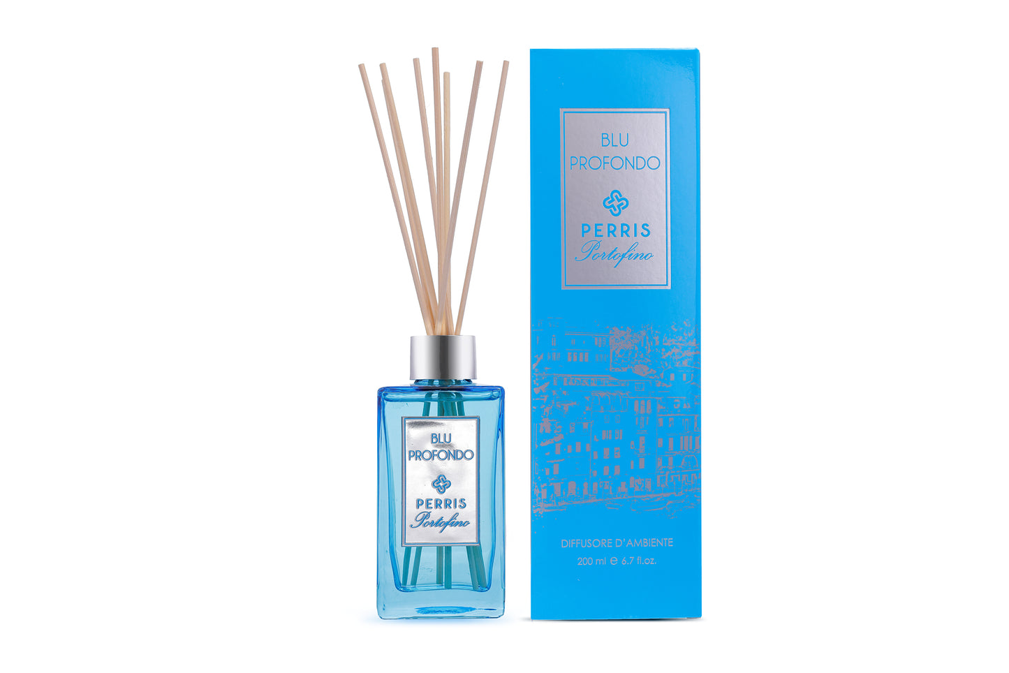 Perris Portofino Blu Profondo Reed Diffuser 200ml