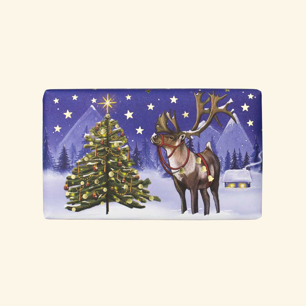 Christmas Reindeer Soap 190g by The English Soap Company