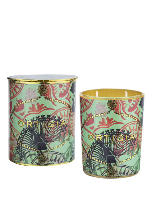 Ortigia Sicilia Fico d'India Decorated Candle Medium