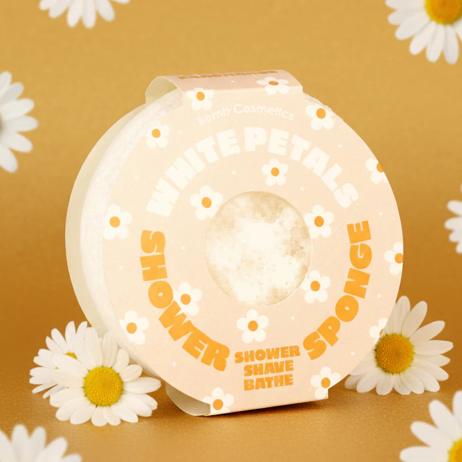 Bomb Cosmetics White Petals Body Buffer