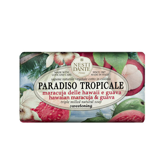Nesti Dante Paradiso Tropicale Maracuja delle Hawaii e Guava (Hawaiian Maracuja & Guava) Soap 250g