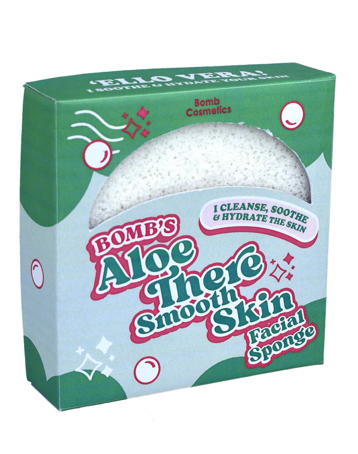 Bomb Cosmetics Aloe There Smooth Ski Facial Buffer