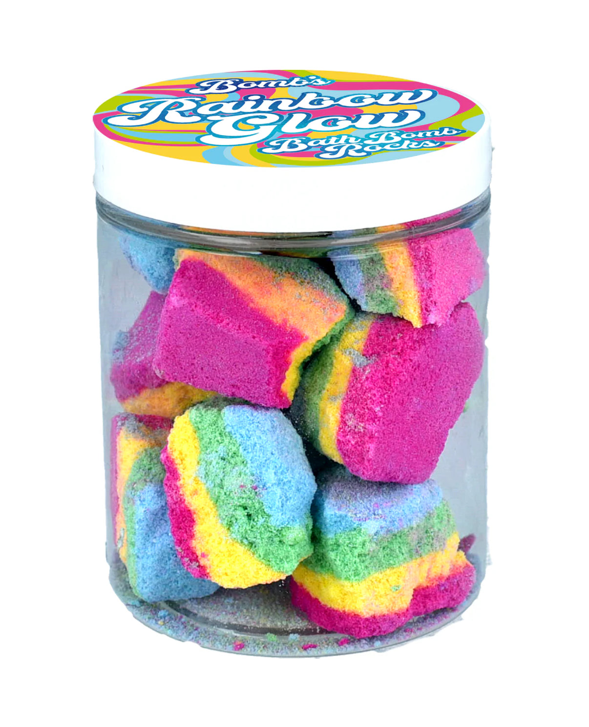 Bomb Cosmetics Rainbow Glow Bath Rocks