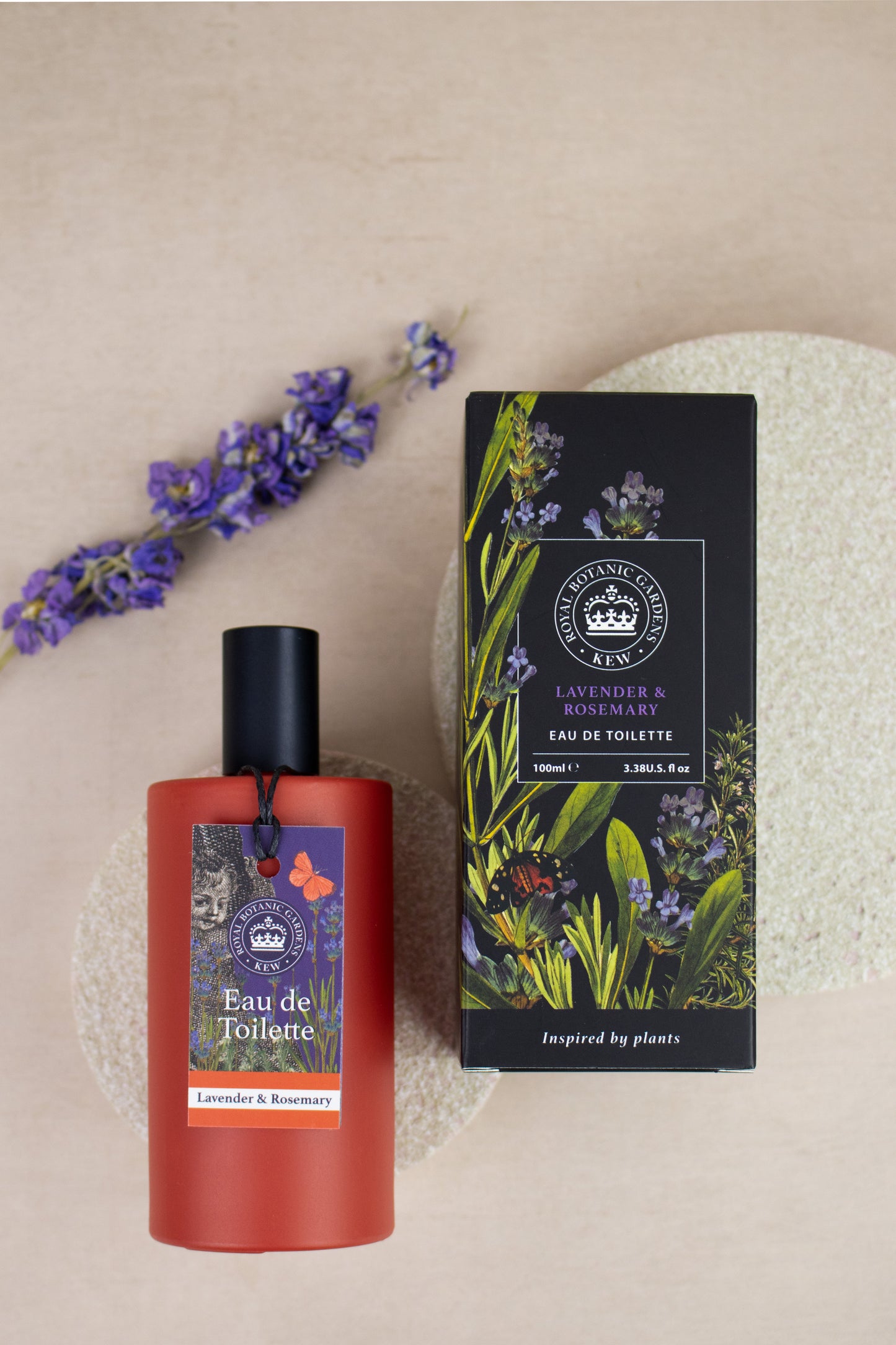 The English Soap Company Kew Gardens Lavender and Rosemary Eau de Toilette 100ml
