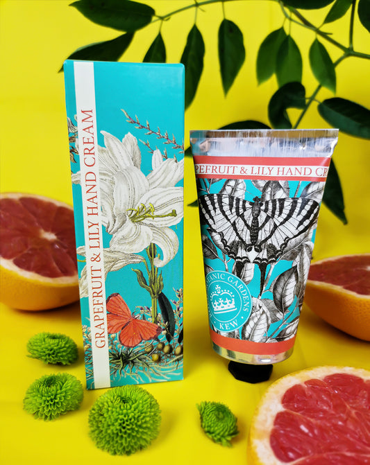 Kew Gardens Grapefruit and Lily Hand Cream 75ml