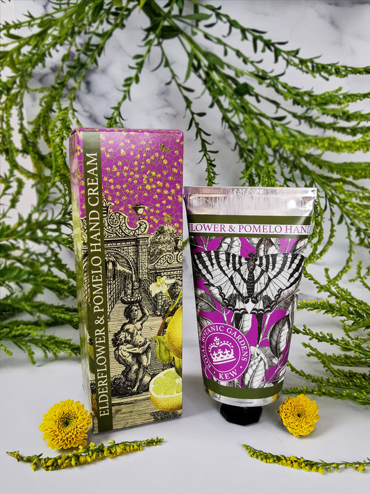 Kew Gardens Elderflower and Pomelo Hand Cream 75ml