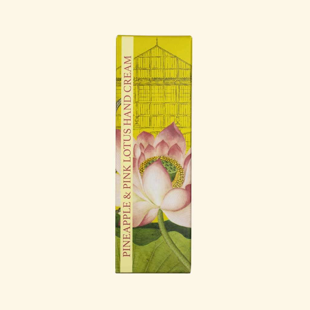 Kew Gardens Pineapple and Pink Lotus Hand Cream 75ml
