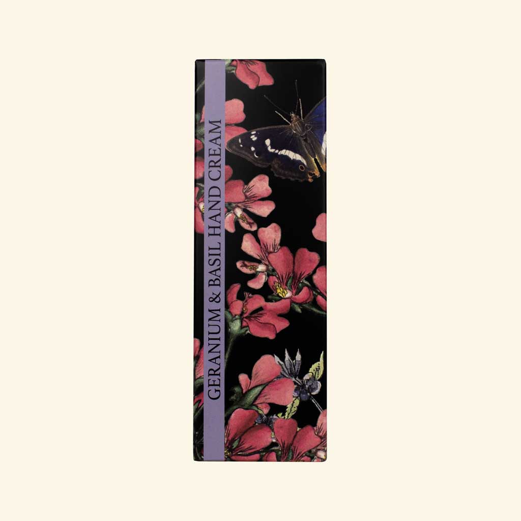 Kew Gardens Geranium and Basil Hand Cream 75ml