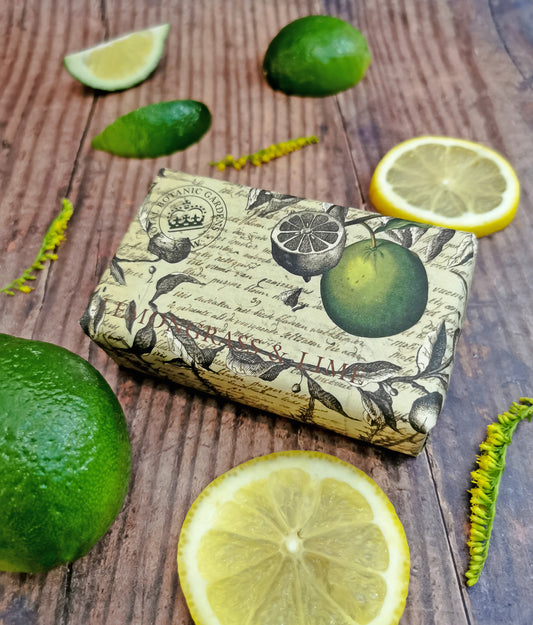 The English Soap Company Kew Gardens Lemongrass & Lime Soap Bar 240g