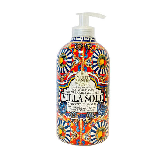 Nesti Dante Villa Sole Chinotto di Amalfi (Myrtle-Leaved Orange) Liquid Soap 500ml