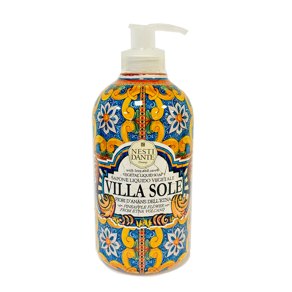 Nesti Dante Villa Sole Fiori d’Ananas dell’Etna (Pineapple Flower) Liquid Soap 500ml