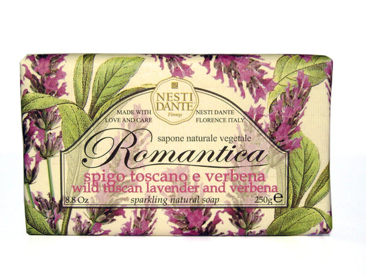 Nesti Dante Romantica Wild Tuscan Lavender and Verbena Soap 250g