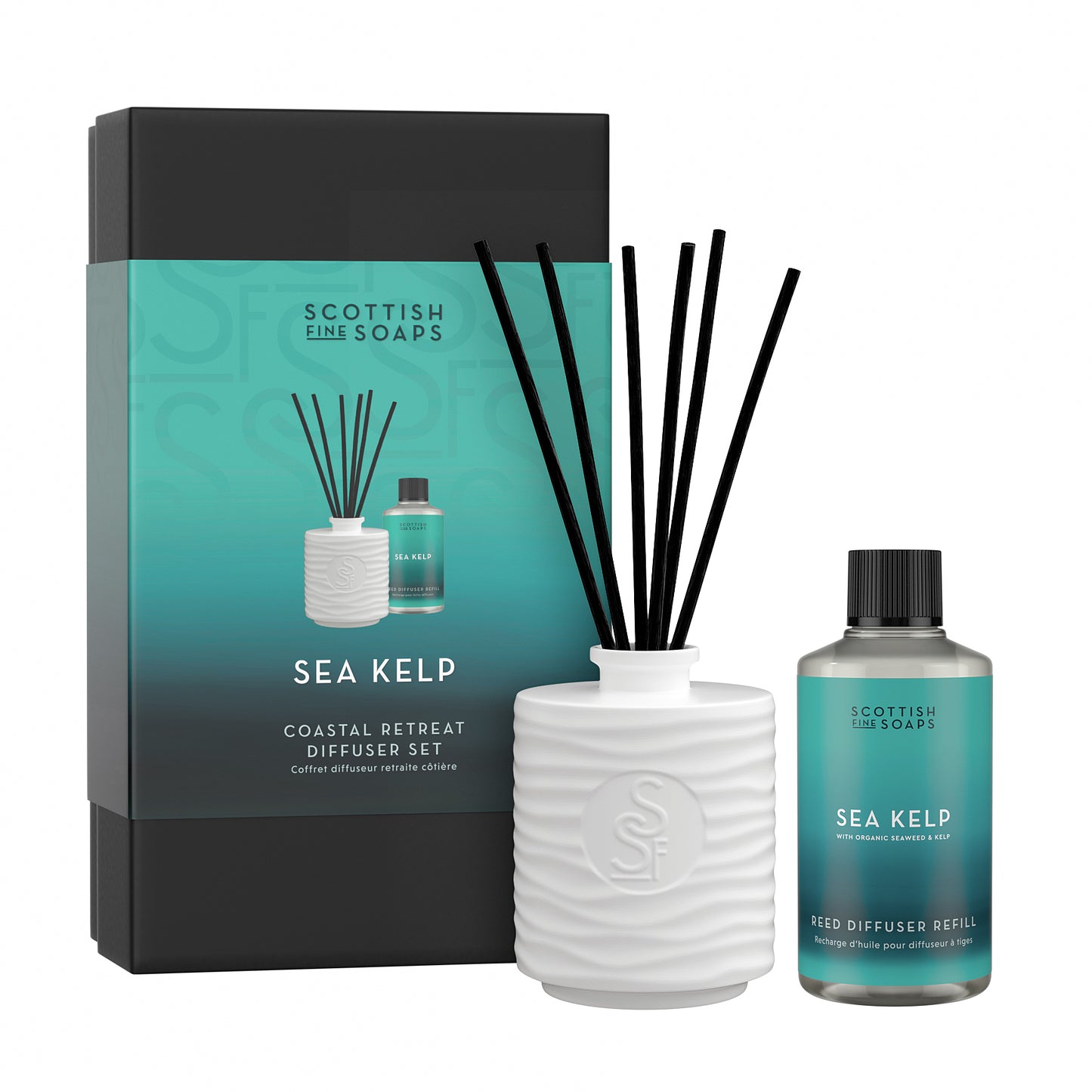 Scottish Fine Soaps Sea Kelp Diffuser Gift Set 200ml