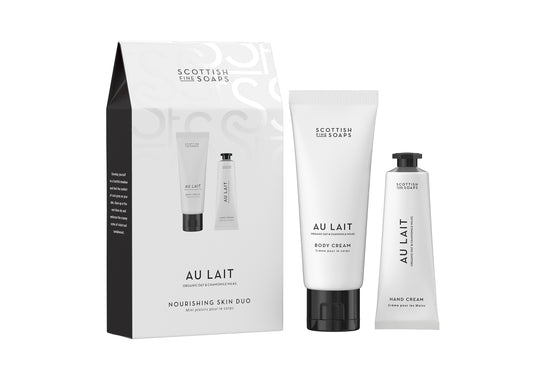 Scottish Fine Soaps Au Lait Nourishing Skin Duo