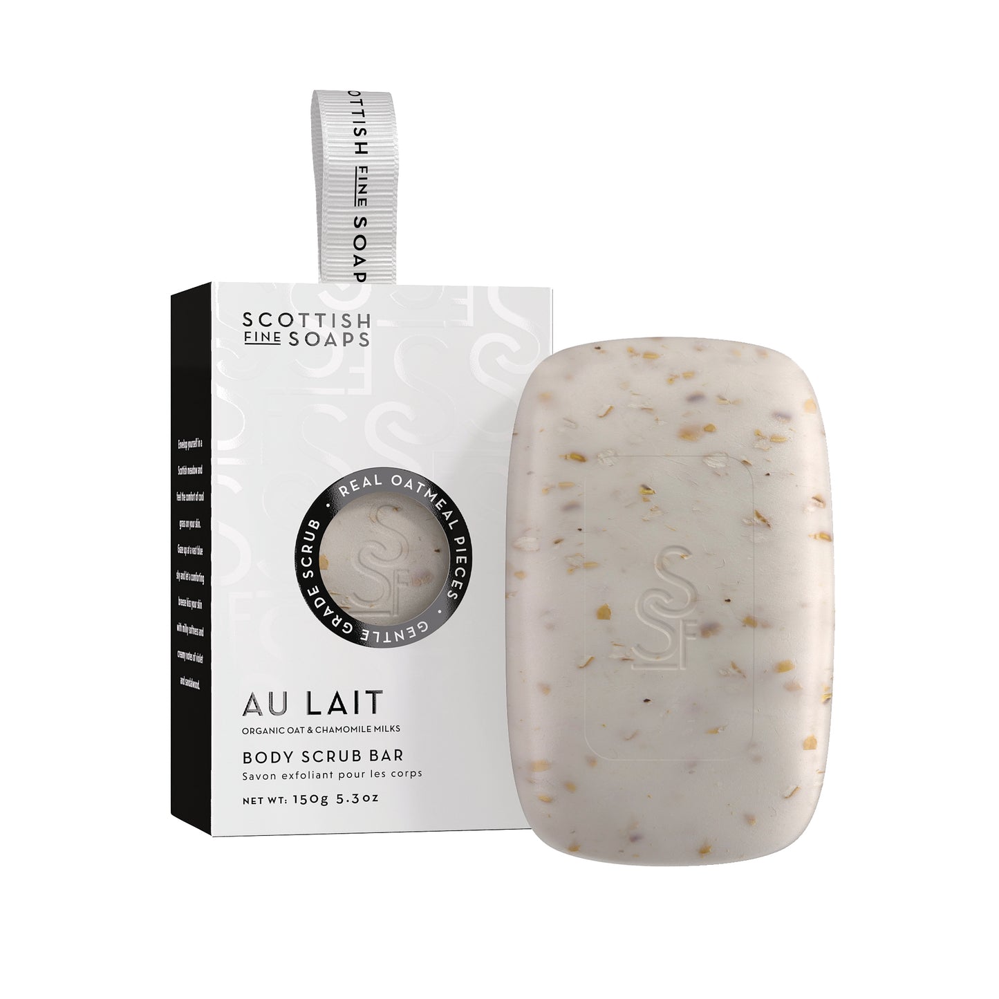 Scottish Fine Soaps Au Lait Exfoliating Soap 150g
