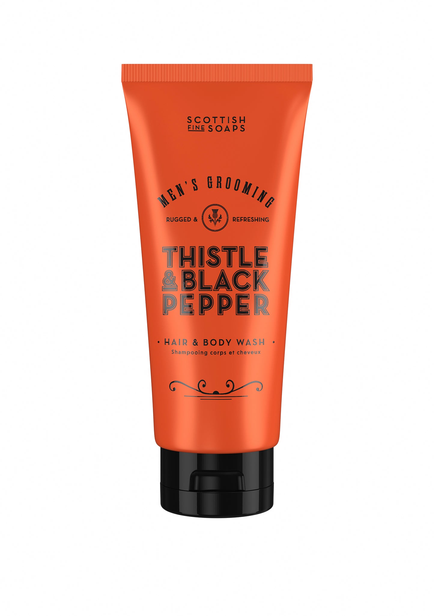 Scottish Fine Soaps Thistle & Black Pepper Hair & Body Wash 200ml