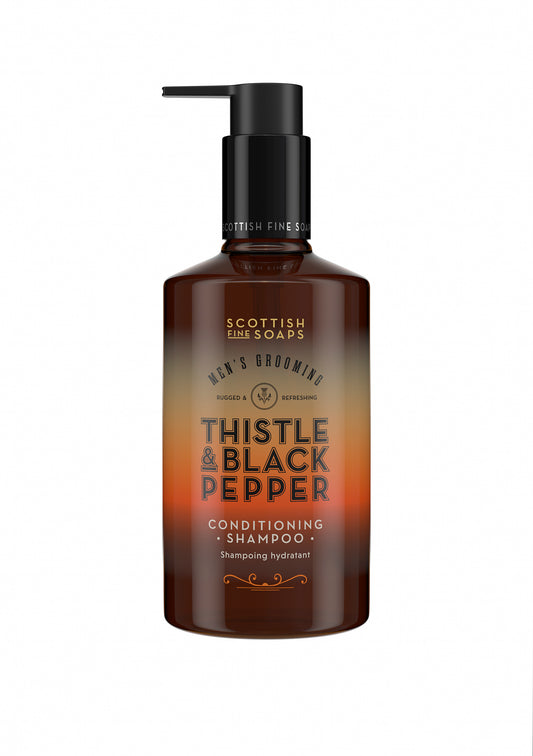 Scottish Fine Soaps Thistle & Black Pepper Conditioning Shampoo 300ml