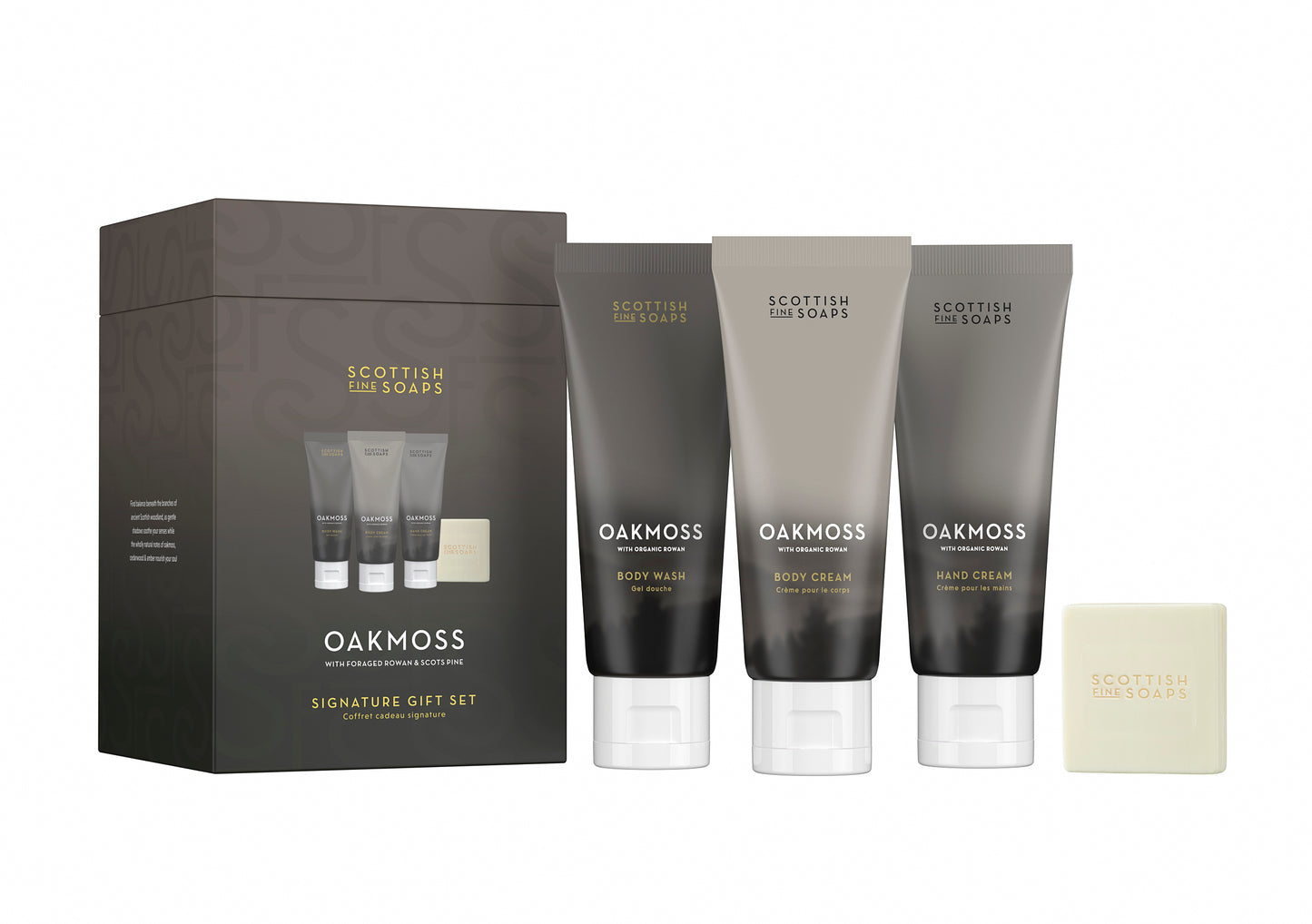 Scottish Fine Soaps Oakmoss Signature Gift Set