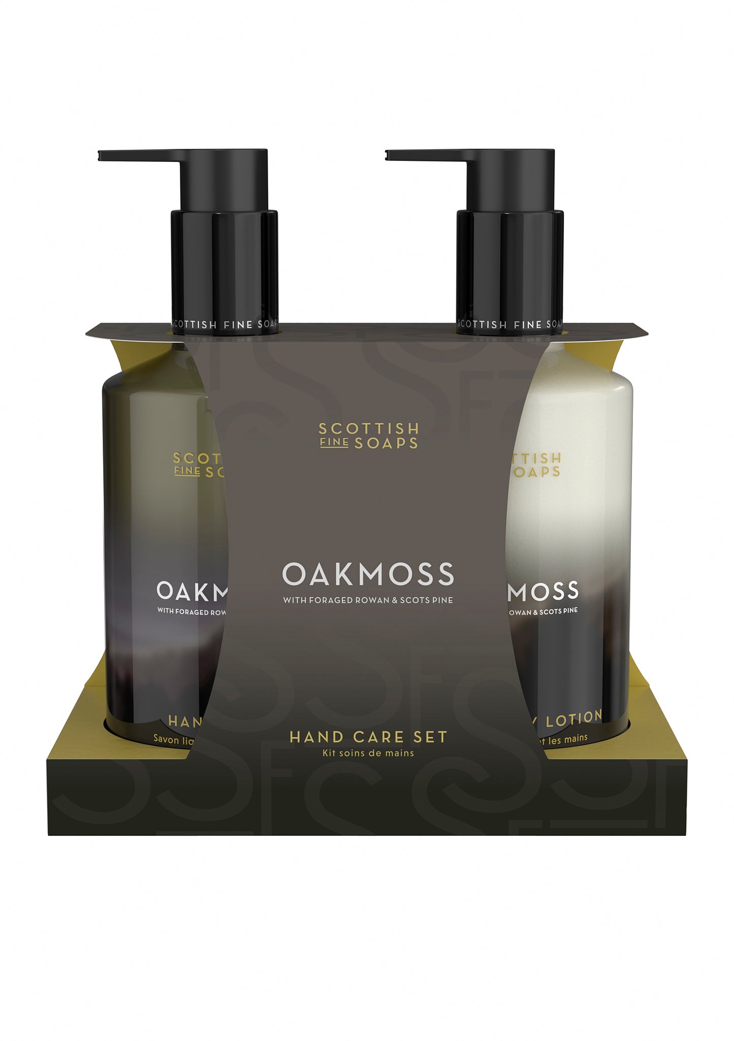 Scottish Fine Soaps Oakmoss Hand Care Set 2 x 300ml