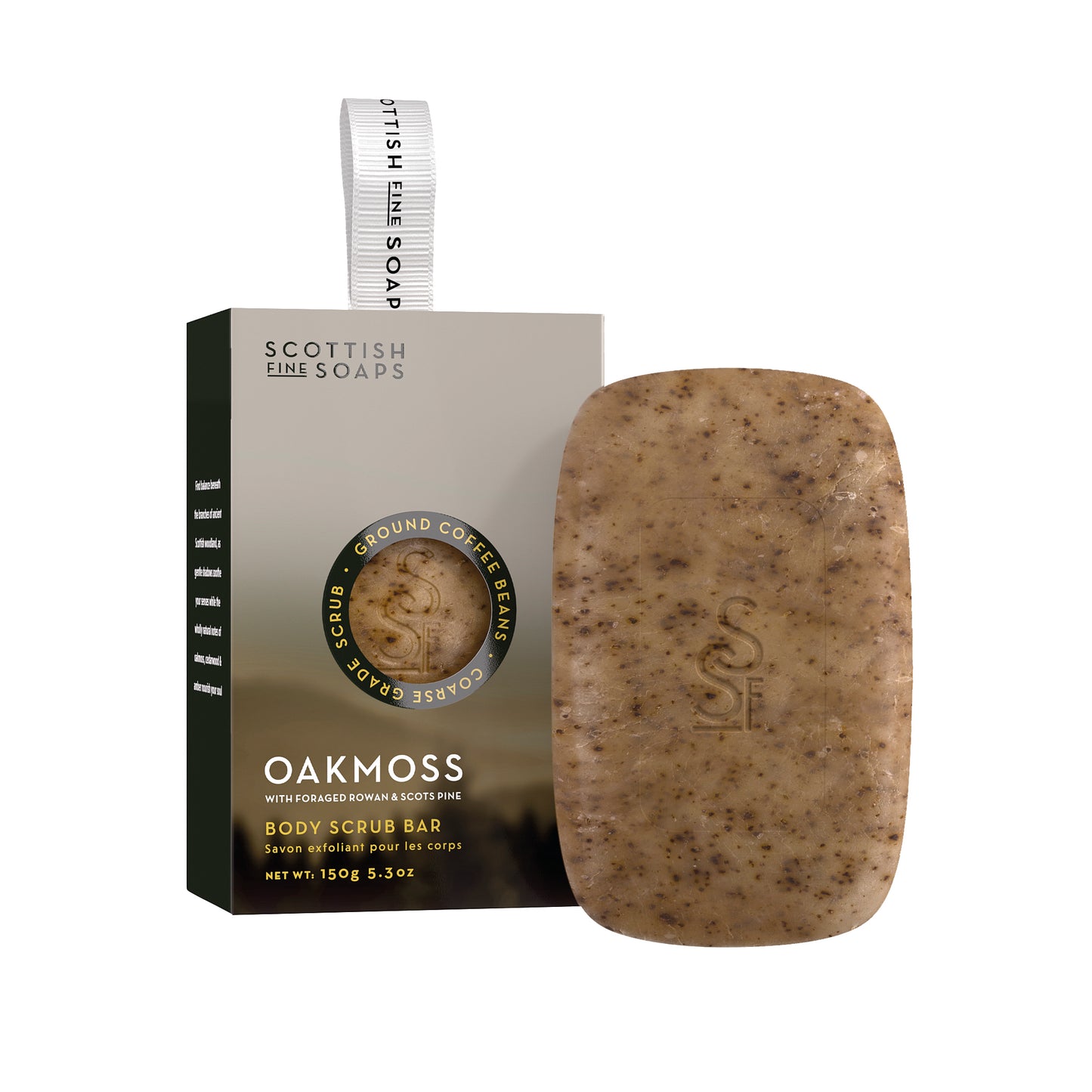 Scottish Fine Soaps Oakmoss Exfoliating Soap 150g