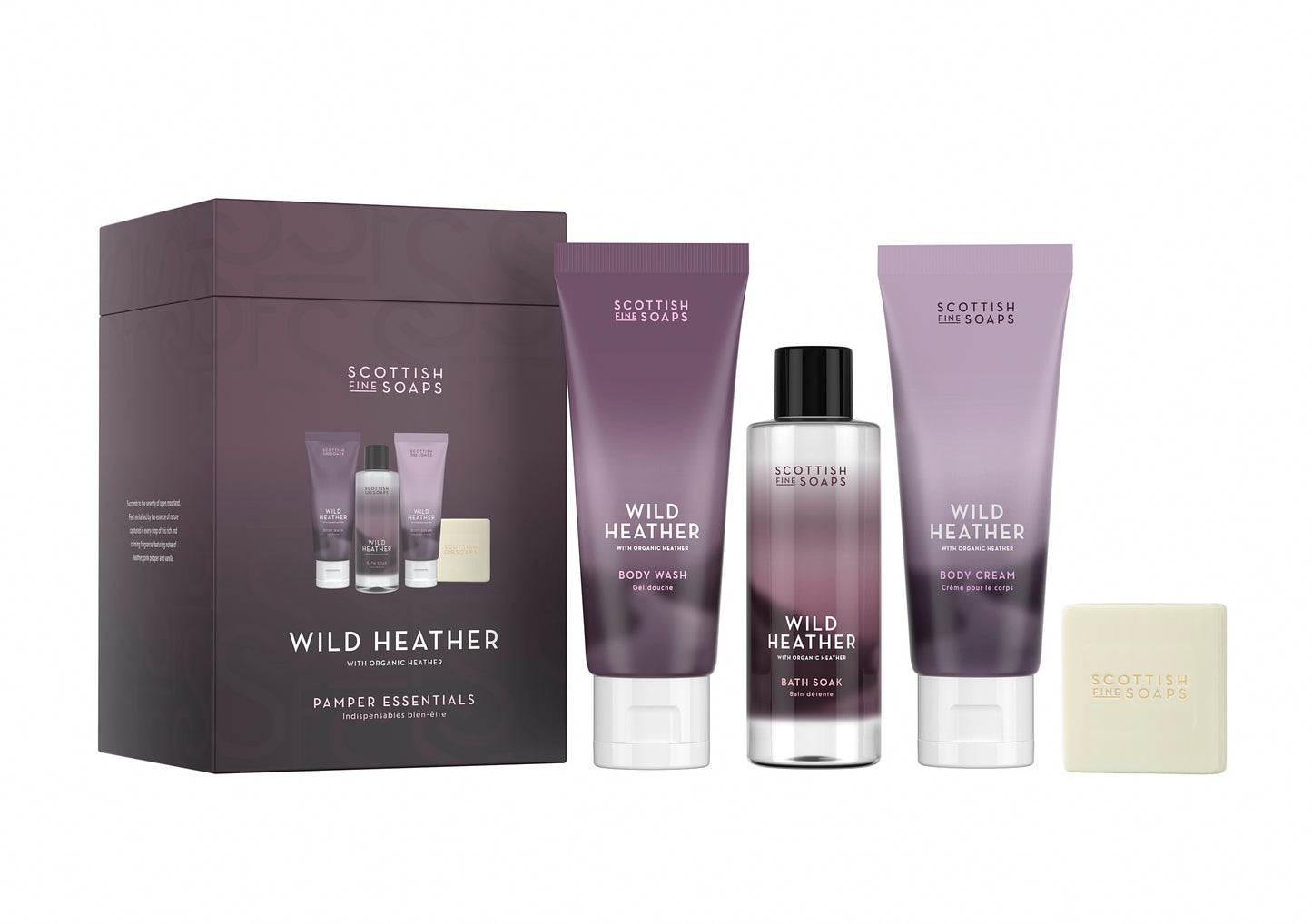 Scottish Fine Soaps Wild Heather Pamper Essentials
