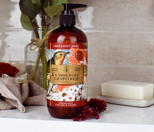 The English Soap Company Anniversary Gardeners Grapefruit Hand and Body Wash 500ml