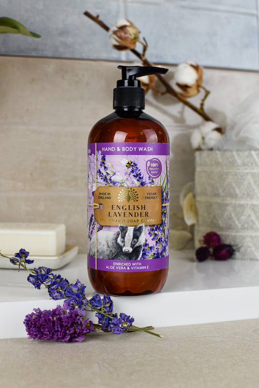 The English Soap Company Anniversary English Lavender Hand and Body Wash 500ml