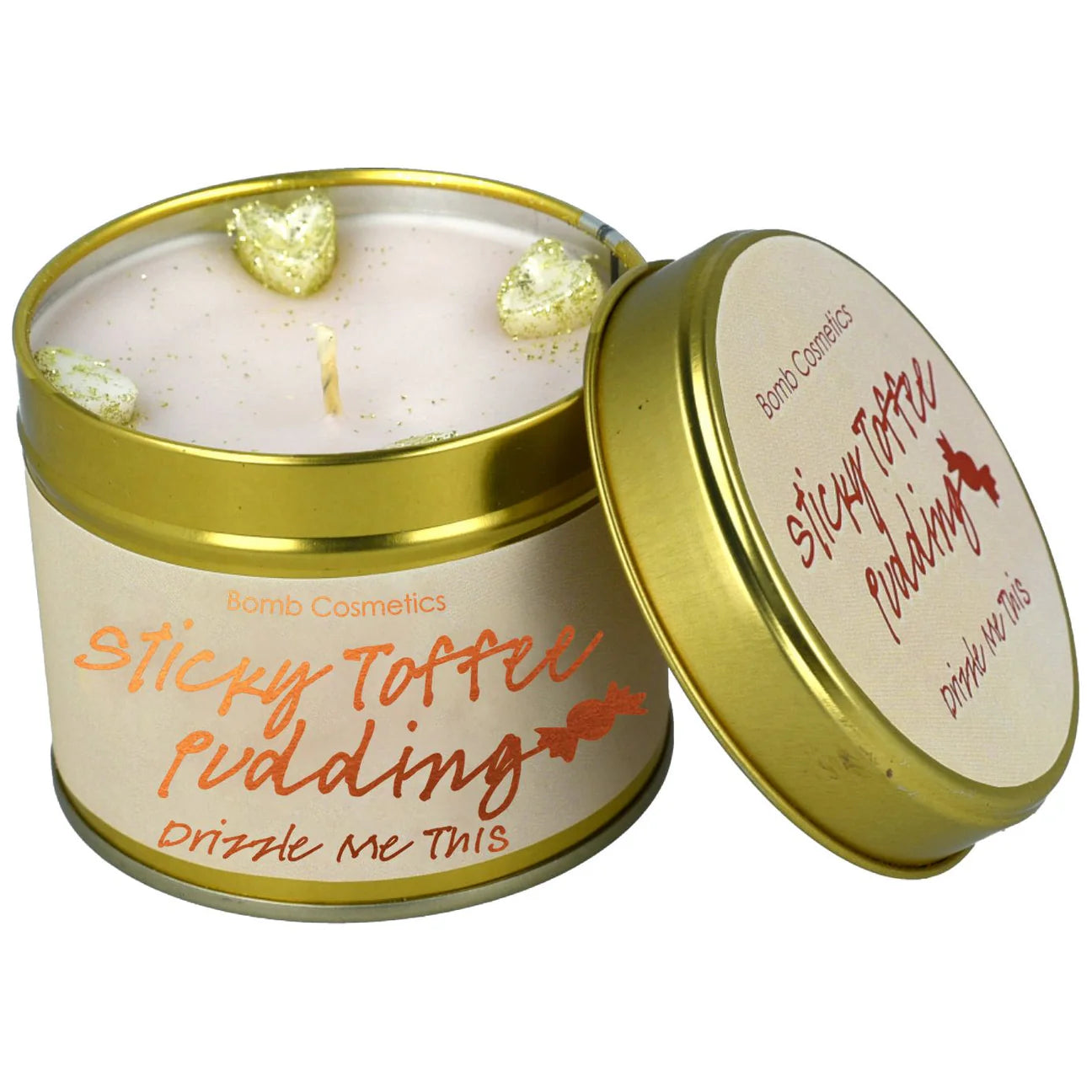 Bomb Cosmetics Sticky Toffee Pudding Tin Candle