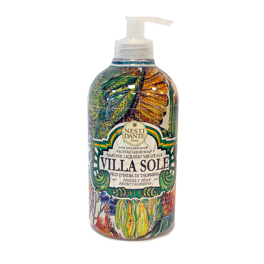 Nesti Dante Villa Sole Fico d’India di Taormina (Prickly Pear) Liquid Soap 500 ml
