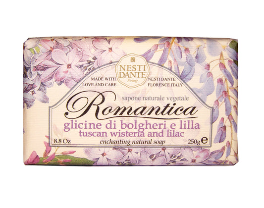 Nesti Dante Romantica Tuscan Wisteria and Lilac Soap 250g