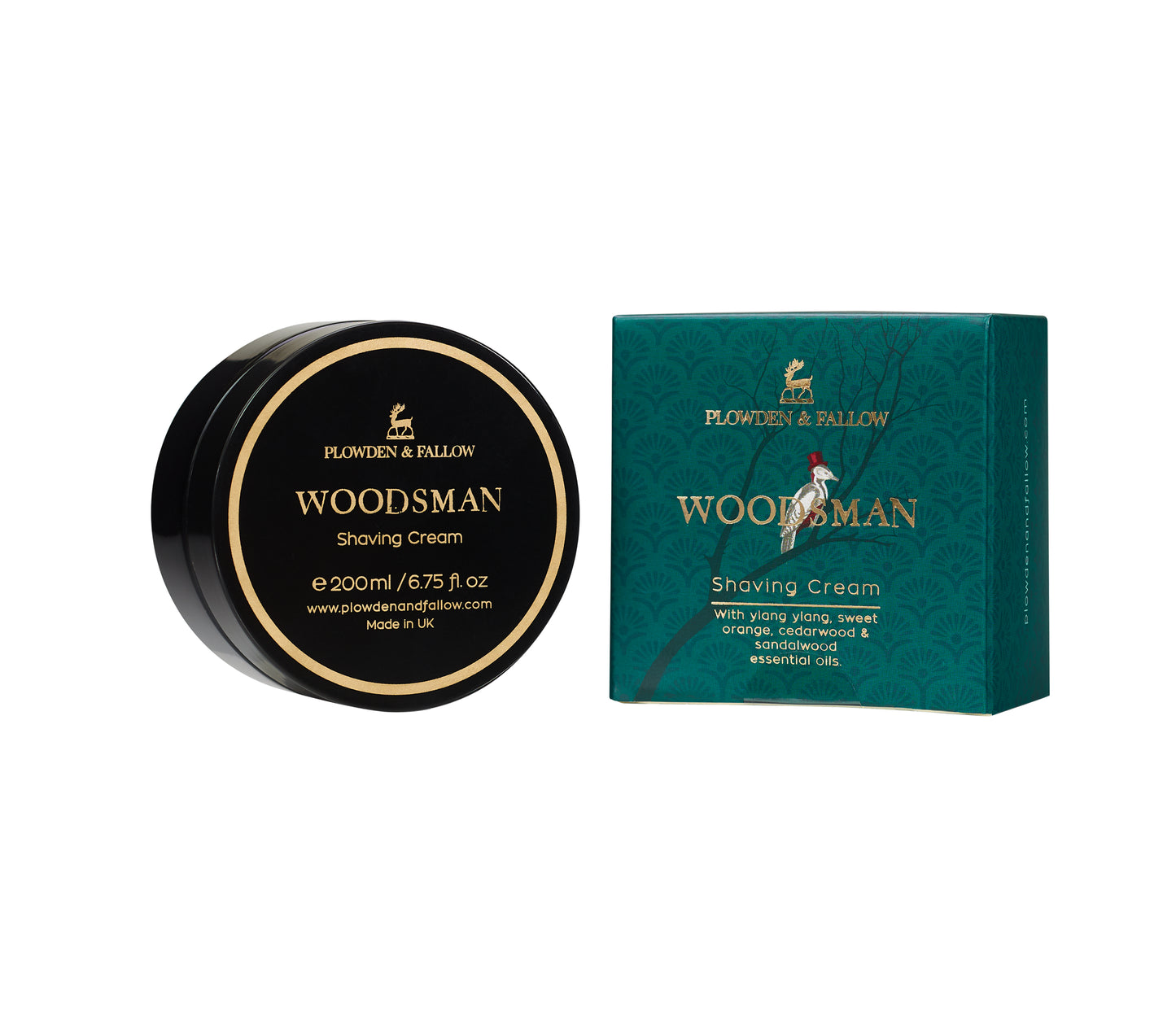 Plowden & Fallow Woodsman Shaving Cream 200ml