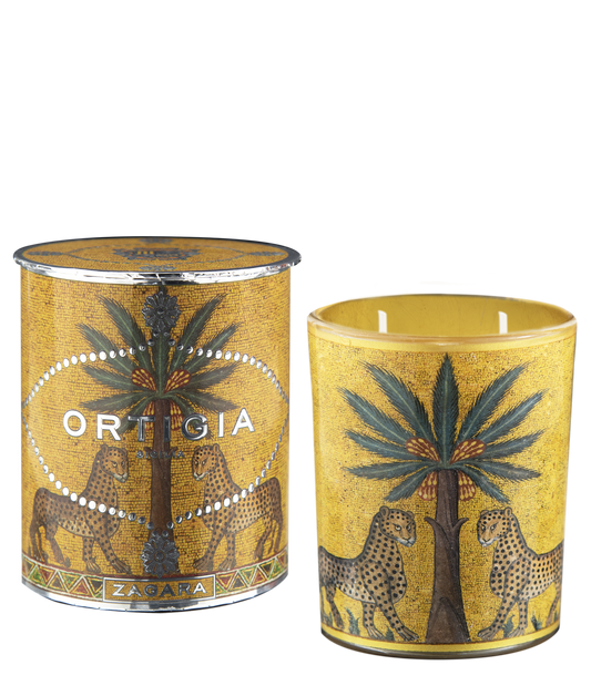 Ortigia Sicilia Zagara Decorated Candle Medium