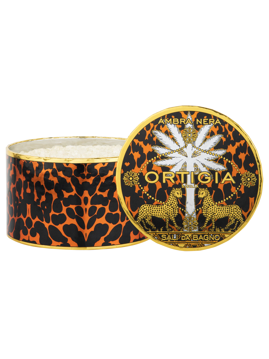 Ortigia Sicilia Ambra Nera Bath Salts 500g