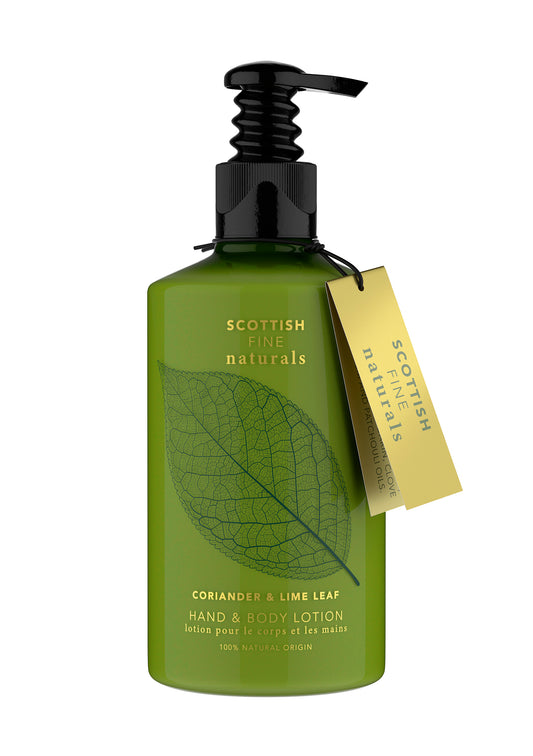 Scottish Fine Soaps - Scottish Fine Naturals Coriander & Lime Leaf Hand & Body Lotion 300ml