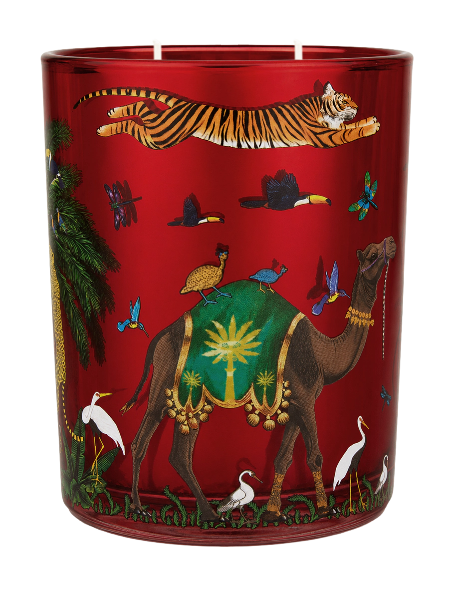 Ortigia Sicilia Palo Santo Tiger Candle Medium 380g