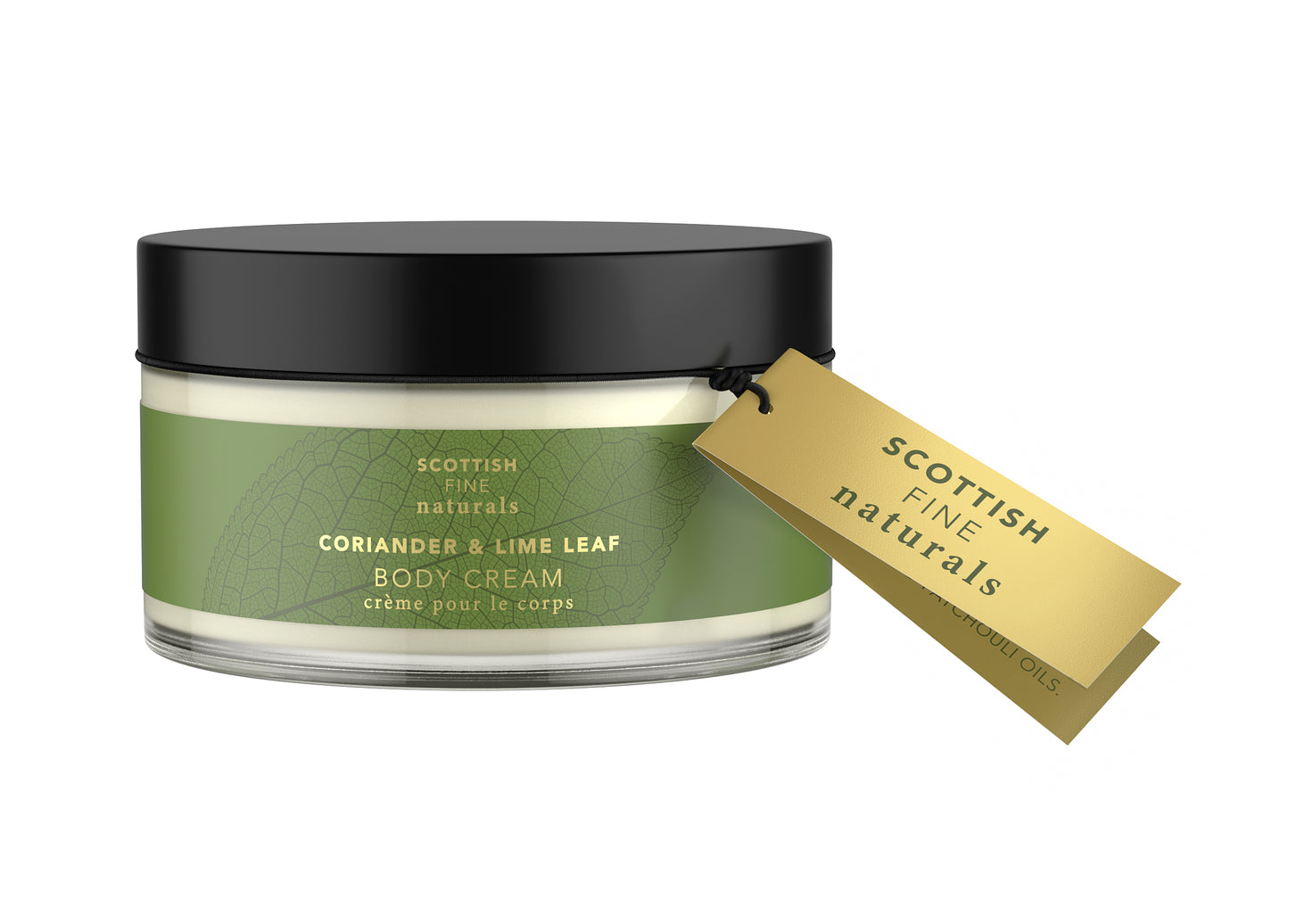 Scottish Fine Soaps - Scottish Fine Naturals Coriander & Lime Leaf Body Cream 200ml Jar