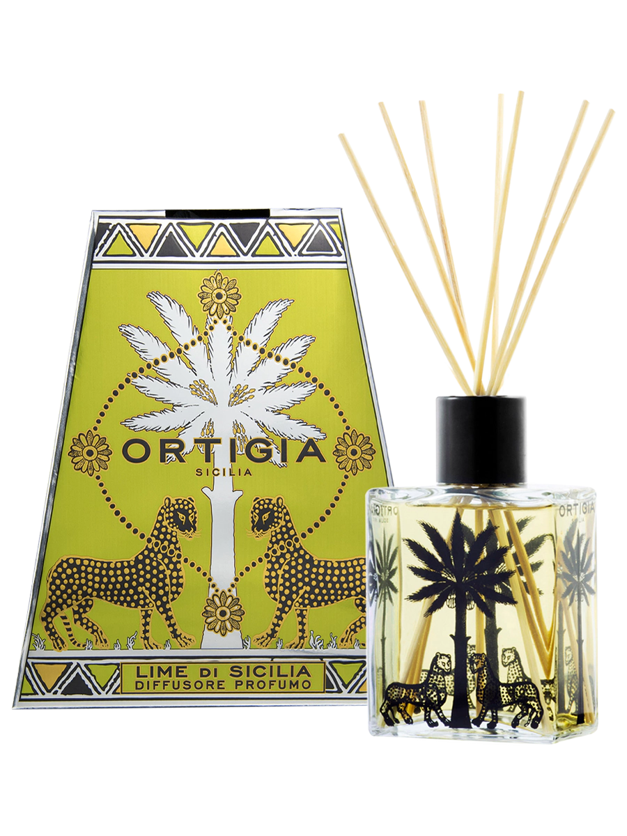 Ortigia Sicilia Lime di Sicilia Perfume Reed Diffuser 200ml
