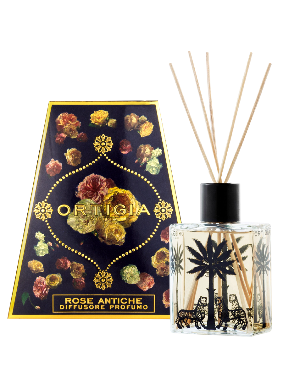 Ortigia Sicilia Rose Antiche Perfume Diffuser 100ml
