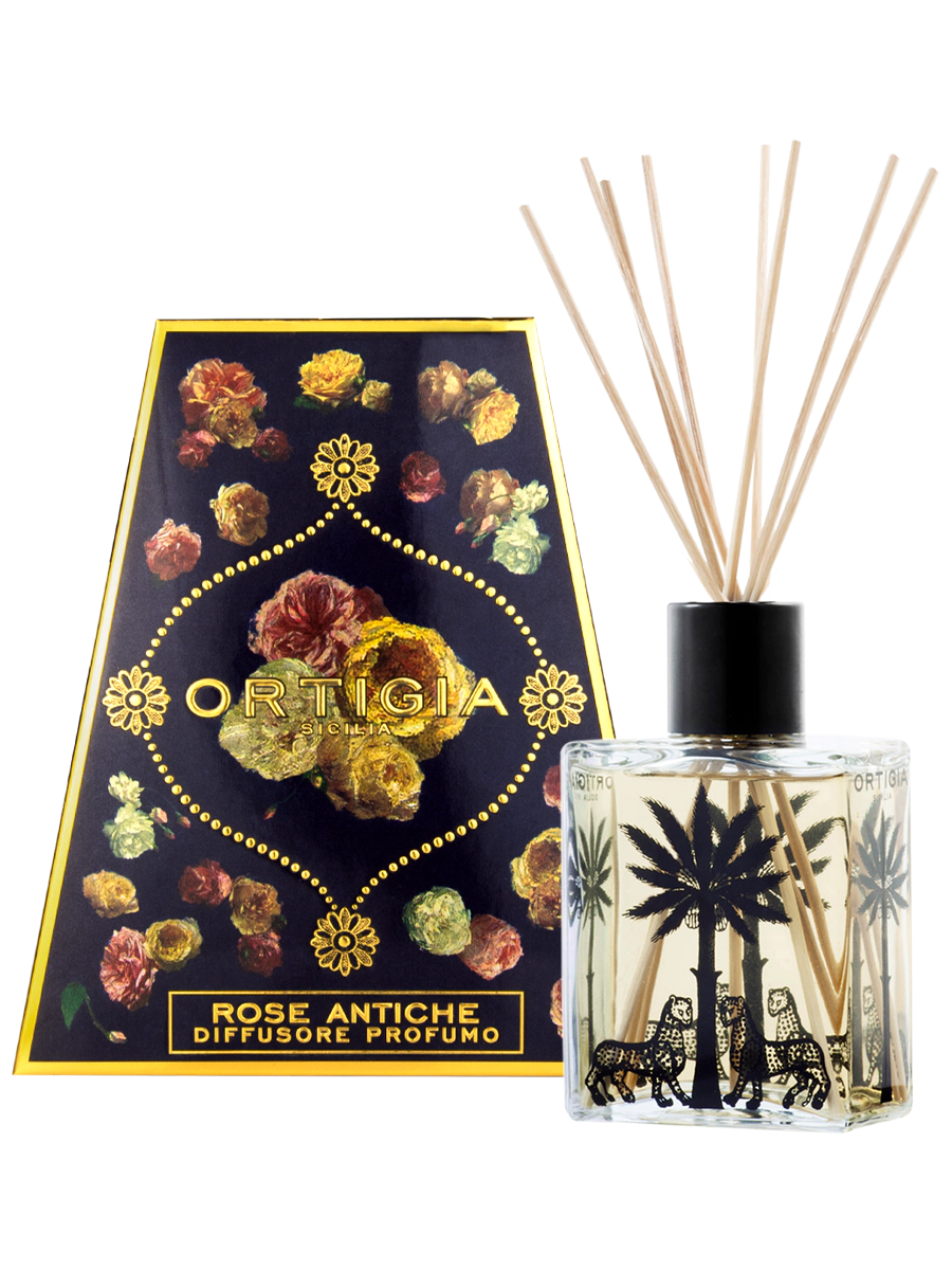 Ortigia Sicilia Rose Antiche Perfume Diffuser 200ml