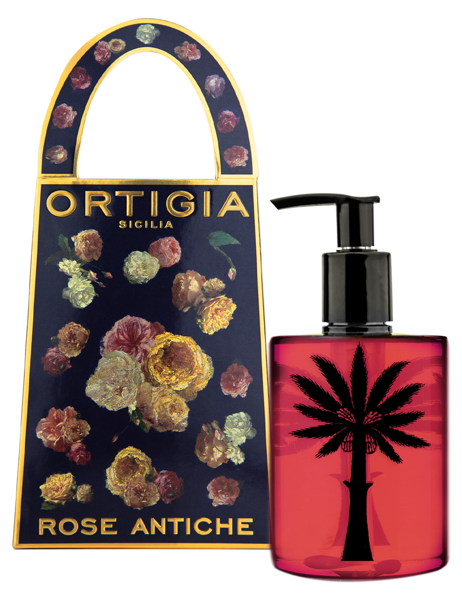 Ortigia Sicilia Rose Antiche Liquid Soap 300ml