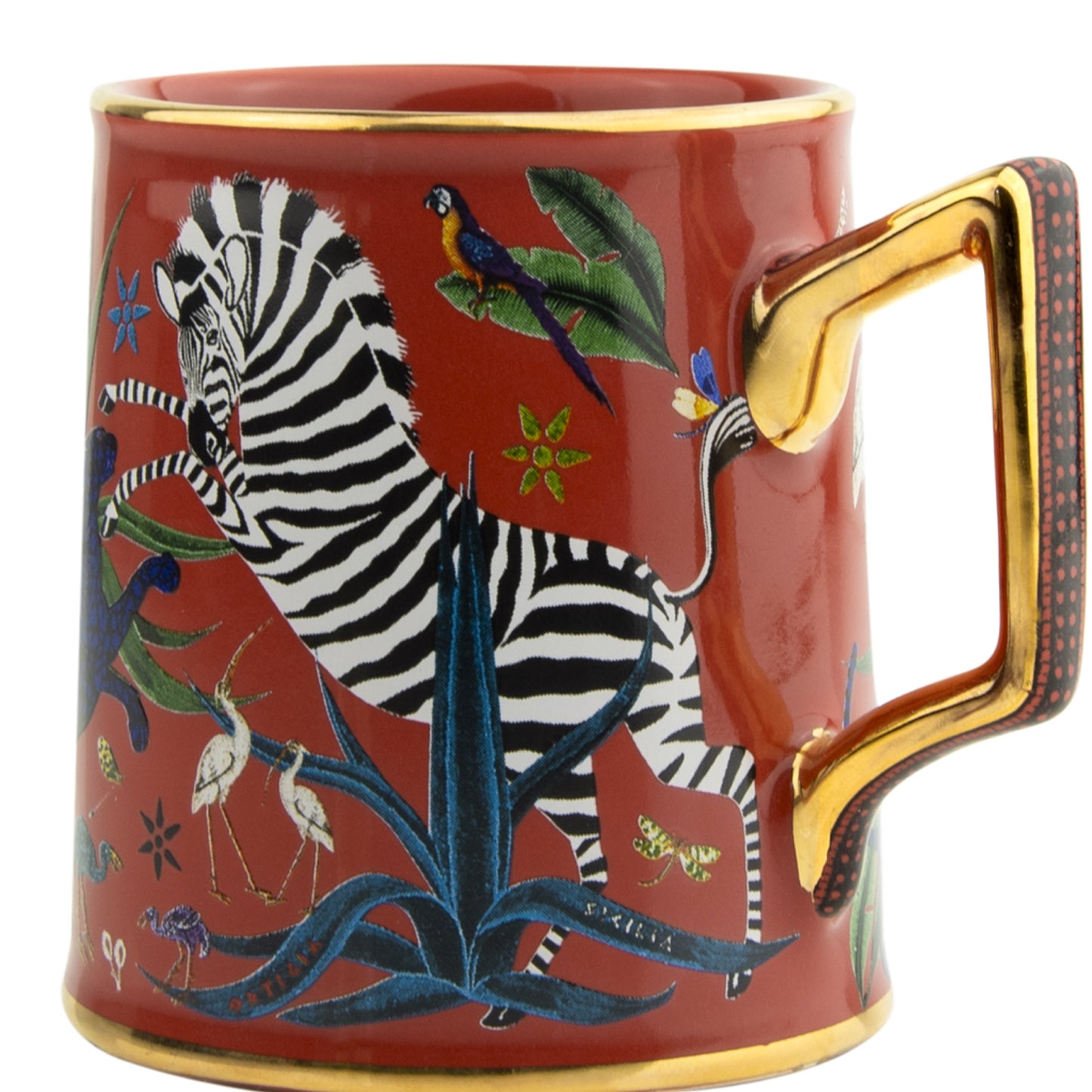 Ortigia Tazza Ceramic Corallo Mug