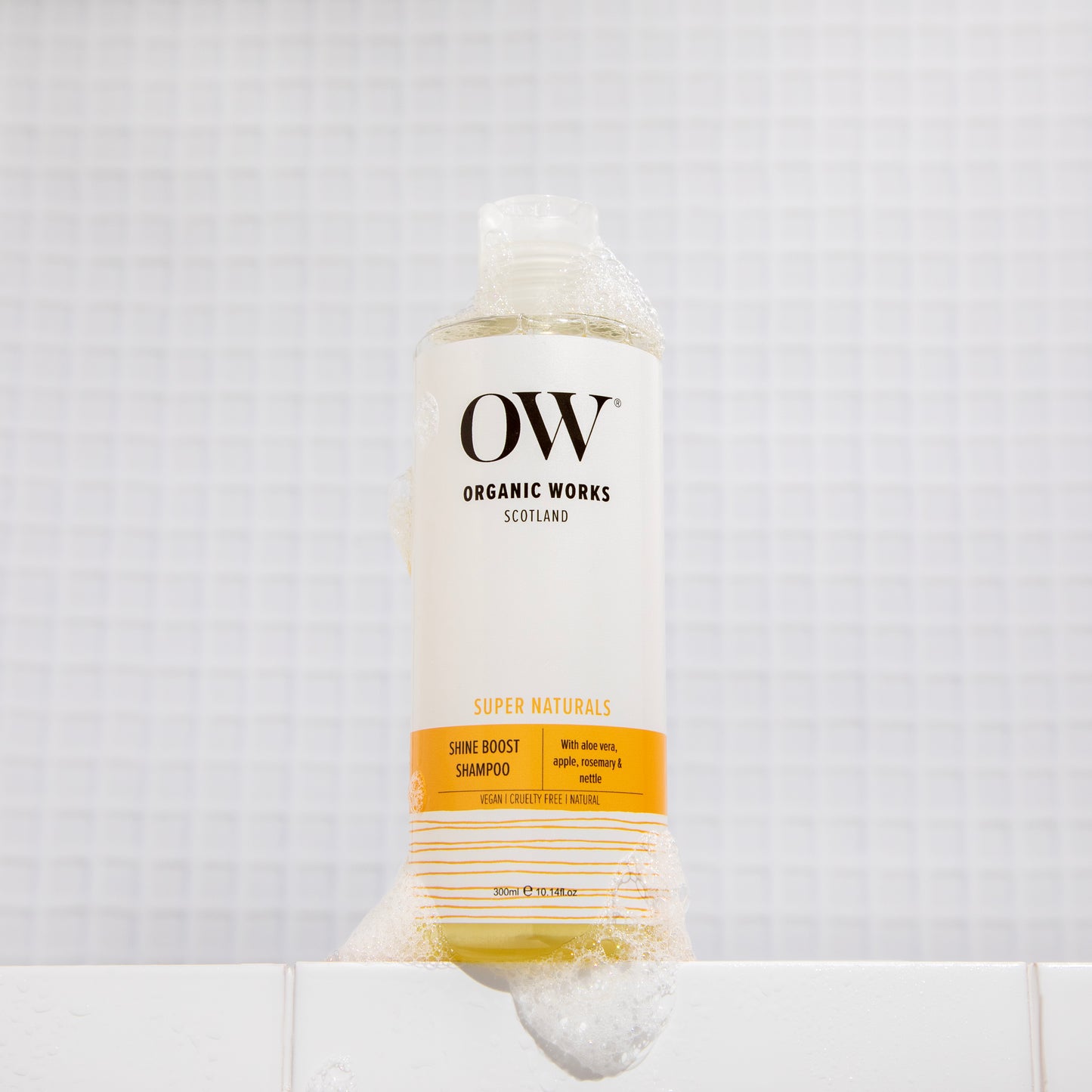 Organic works shine boost shampoo 300ml