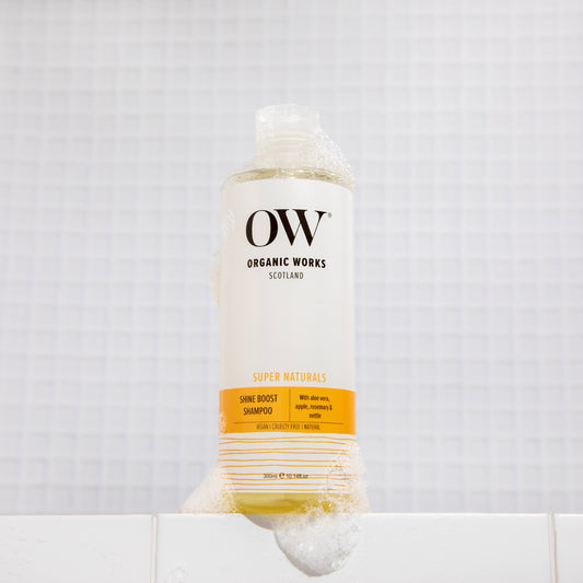 Organic works shine boost shampoo 300ml