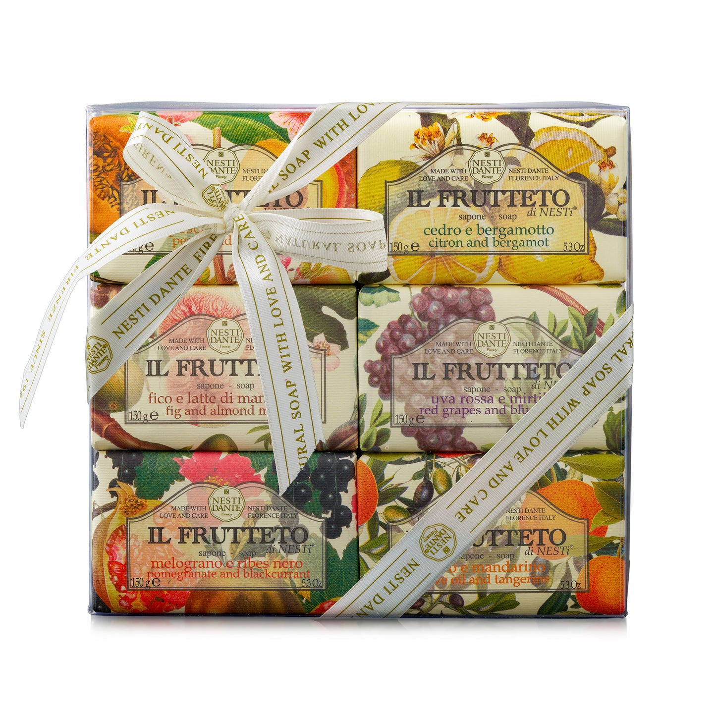 Nesti Dante Il Frutteto Soap Collection 6 x 150g