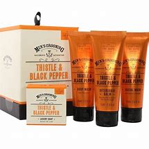 Scottish Fine Soaps Thistle & Black Pepper Luxurious Gift Set