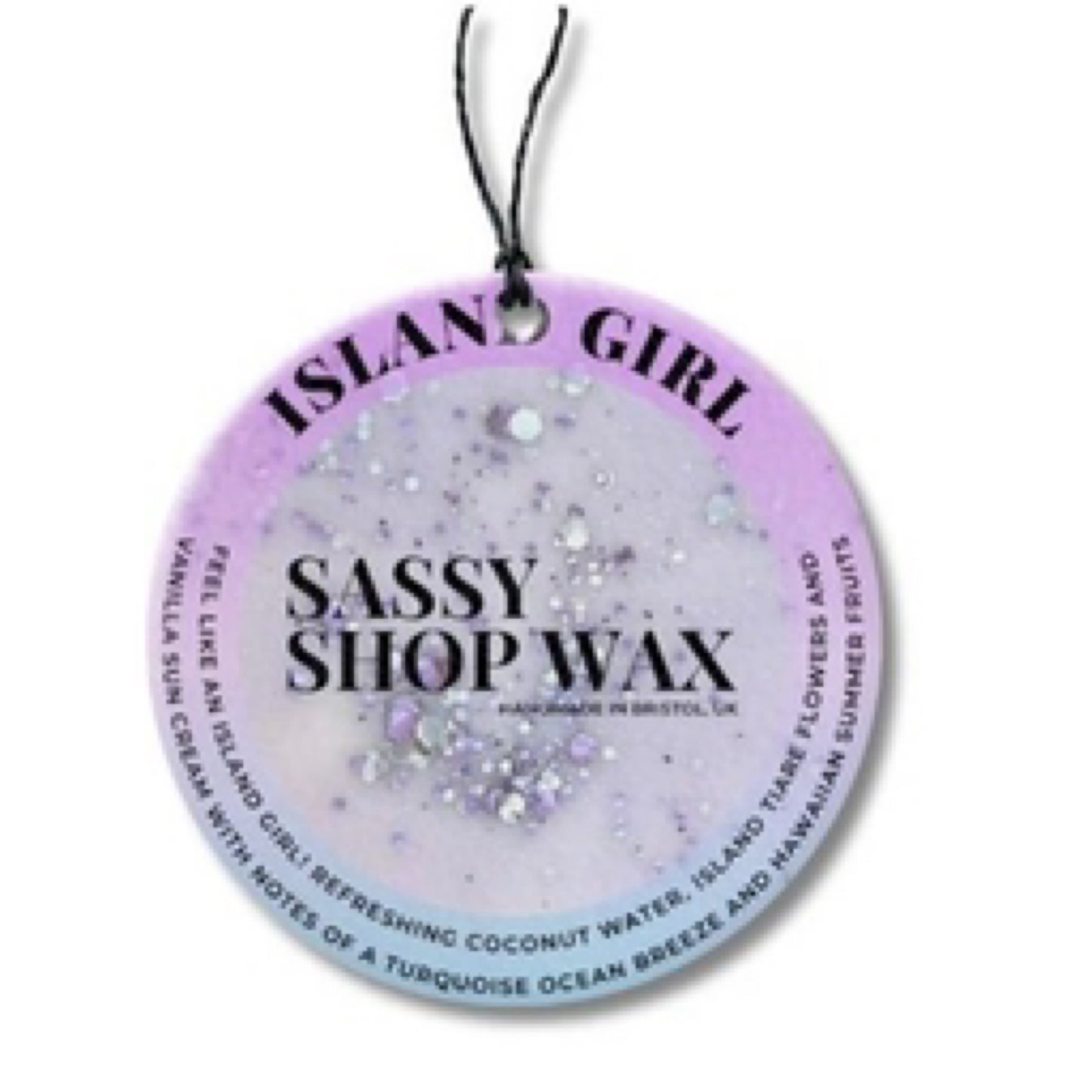 Sassy Scents Island Girl Car Freshener