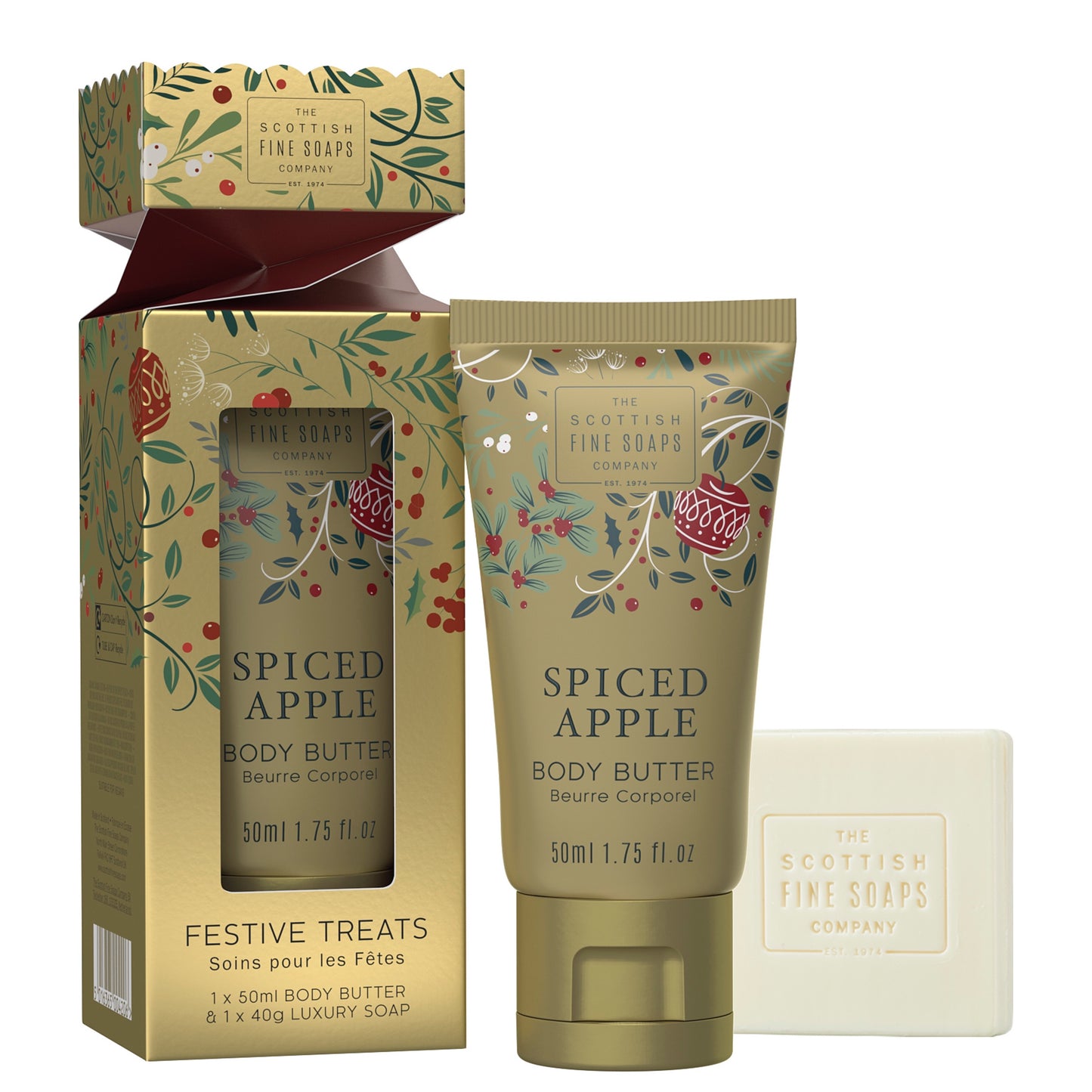 The Scottish Fine Soaps Company Spiced Apple Festive Treats