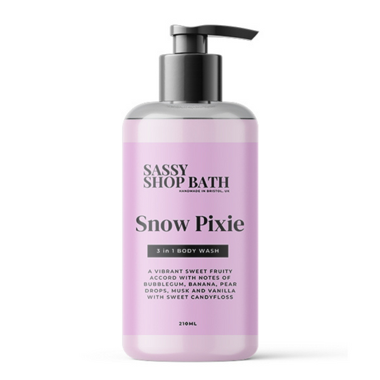 Sassy Scents Snow Pixie 3 in 1 Body Wash 210ml