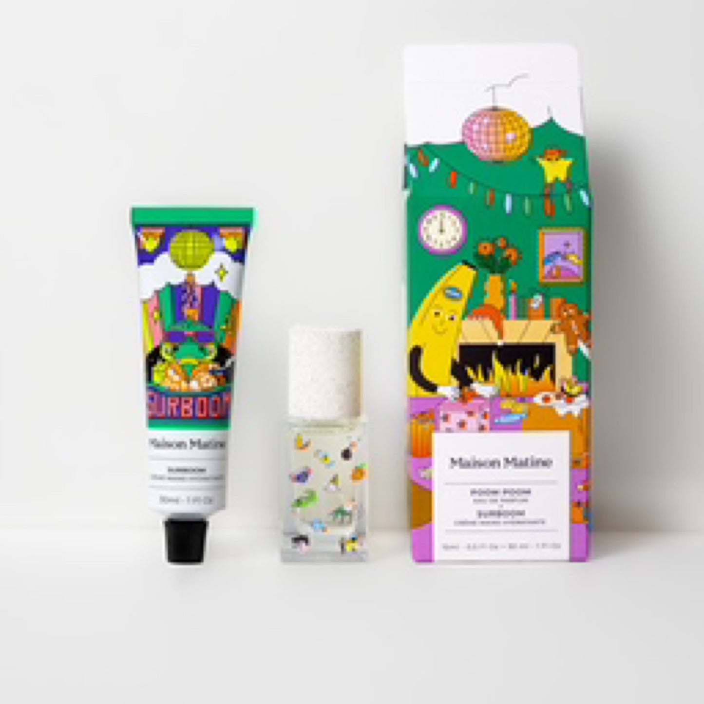 Maison Matine Poom Poom 15ml + Surboom hand cream 30ml Gift Box